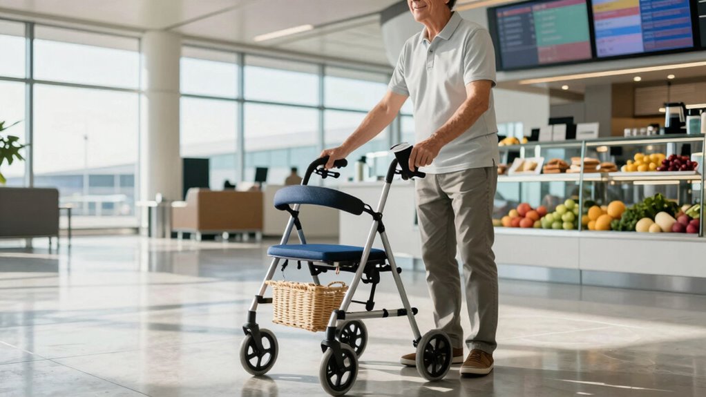 lightweight travel rollator priorities